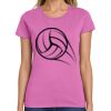 Montangelo Women's Heavy Cotton 100% Cotton T Shirt Thumbnail