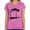 Montangelo Women's Heavy Cotton 100% Cotton T Shirt Thumbnail