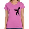 Montangelo Women's Heavy Cotton 100% Cotton T Shirt Thumbnail