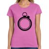 Montangelo Women's Heavy Cotton 100% Cotton T Shirt Thumbnail