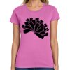 Montangelo Women's Heavy Cotton 100% Cotton T Shirt Thumbnail