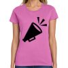Montangelo Women's Heavy Cotton 100% Cotton T Shirt Thumbnail