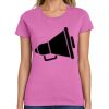 Montangelo Women's Heavy Cotton 100% Cotton T Shirt Thumbnail