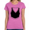 Montangelo Women's Heavy Cotton 100% Cotton T Shirt Thumbnail