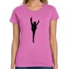 Montangelo Women's Heavy Cotton 100% Cotton T Shirt Thumbnail