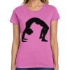 Montangelo Women's Heavy Cotton 100% Cotton T Shirt Thumbnail