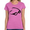 Montangelo Women's Heavy Cotton 100% Cotton T Shirt Thumbnail