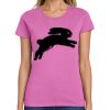 Montangelo Women's Heavy Cotton 100% Cotton T Shirt Thumbnail