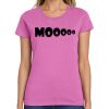 Montangelo Women's Heavy Cotton 100% Cotton T Shirt Thumbnail