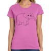Montangelo Women's Heavy Cotton 100% Cotton T Shirt Thumbnail