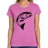Montangelo Women's Heavy Cotton 100% Cotton T Shirt Thumbnail