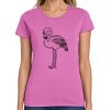 Montangelo Women's Heavy Cotton 100% Cotton T Shirt Thumbnail