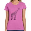 Montangelo Women's Heavy Cotton 100% Cotton T Shirt Thumbnail
