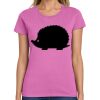 Montangelo Women's Heavy Cotton 100% Cotton T Shirt Thumbnail