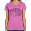 Montangelo Women's Heavy Cotton 100% Cotton T Shirt Thumbnail