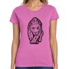 Montangelo Women's Heavy Cotton 100% Cotton T Shirt Thumbnail
