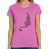 Montangelo Women's Heavy Cotton 100% Cotton T Shirt Thumbnail