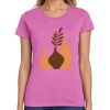Montangelo Women's Heavy Cotton 100% Cotton T Shirt Thumbnail