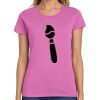 Montangelo Women's Heavy Cotton 100% Cotton T Shirt Thumbnail