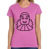 Montangelo Women's Heavy Cotton 100% Cotton T Shirt Thumbnail