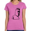 Montangelo Women's Heavy Cotton 100% Cotton T Shirt Thumbnail