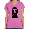 Montangelo Women's Heavy Cotton 100% Cotton T Shirt Thumbnail