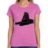 Montangelo Women's Heavy Cotton 100% Cotton T Shirt Thumbnail