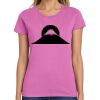 Montangelo Women's Heavy Cotton 100% Cotton T Shirt Thumbnail