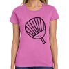 Montangelo Women's Heavy Cotton 100% Cotton T Shirt Thumbnail