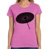 Montangelo Women's Heavy Cotton 100% Cotton T Shirt Thumbnail