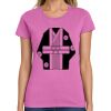 Montangelo Women's Heavy Cotton 100% Cotton T Shirt Thumbnail