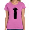 Montangelo Women's Heavy Cotton 100% Cotton T Shirt Thumbnail
