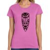 Montangelo Women's Heavy Cotton 100% Cotton T Shirt Thumbnail