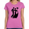Montangelo Women's Heavy Cotton 100% Cotton T Shirt Thumbnail