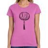 Montangelo Women's Heavy Cotton 100% Cotton T Shirt Thumbnail