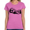 Montangelo Women's Heavy Cotton 100% Cotton T Shirt Thumbnail