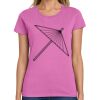 Montangelo Women's Heavy Cotton 100% Cotton T Shirt Thumbnail