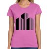 Montangelo Women's Heavy Cotton 100% Cotton T Shirt Thumbnail