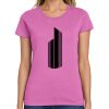 Montangelo Women's Heavy Cotton 100% Cotton T Shirt Thumbnail