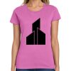 Montangelo Women's Heavy Cotton 100% Cotton T Shirt Thumbnail