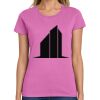 Montangelo Women's Heavy Cotton 100% Cotton T Shirt Thumbnail