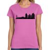 Montangelo Women's Heavy Cotton 100% Cotton T Shirt Thumbnail