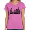 Montangelo Women's Heavy Cotton 100% Cotton T Shirt Thumbnail