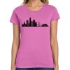 Montangelo Women's Heavy Cotton 100% Cotton T Shirt Thumbnail