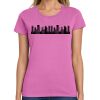 Montangelo Women's Heavy Cotton 100% Cotton T Shirt Thumbnail