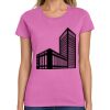 Montangelo Women's Heavy Cotton 100% Cotton T Shirt Thumbnail
