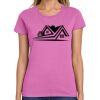 Montangelo Women's Heavy Cotton 100% Cotton T Shirt Thumbnail