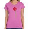 Montangelo Women's Heavy Cotton 100% Cotton T Shirt Thumbnail