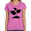 Montangelo Women's Heavy Cotton 100% Cotton T Shirt Thumbnail
