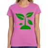 Montangelo Women's Heavy Cotton 100% Cotton T Shirt Thumbnail